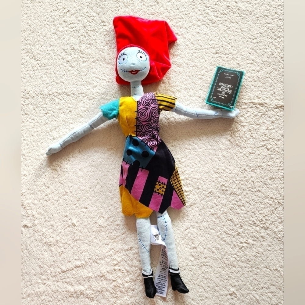 New original Disney store the Nightmare before Christmas Sally medium plush toy